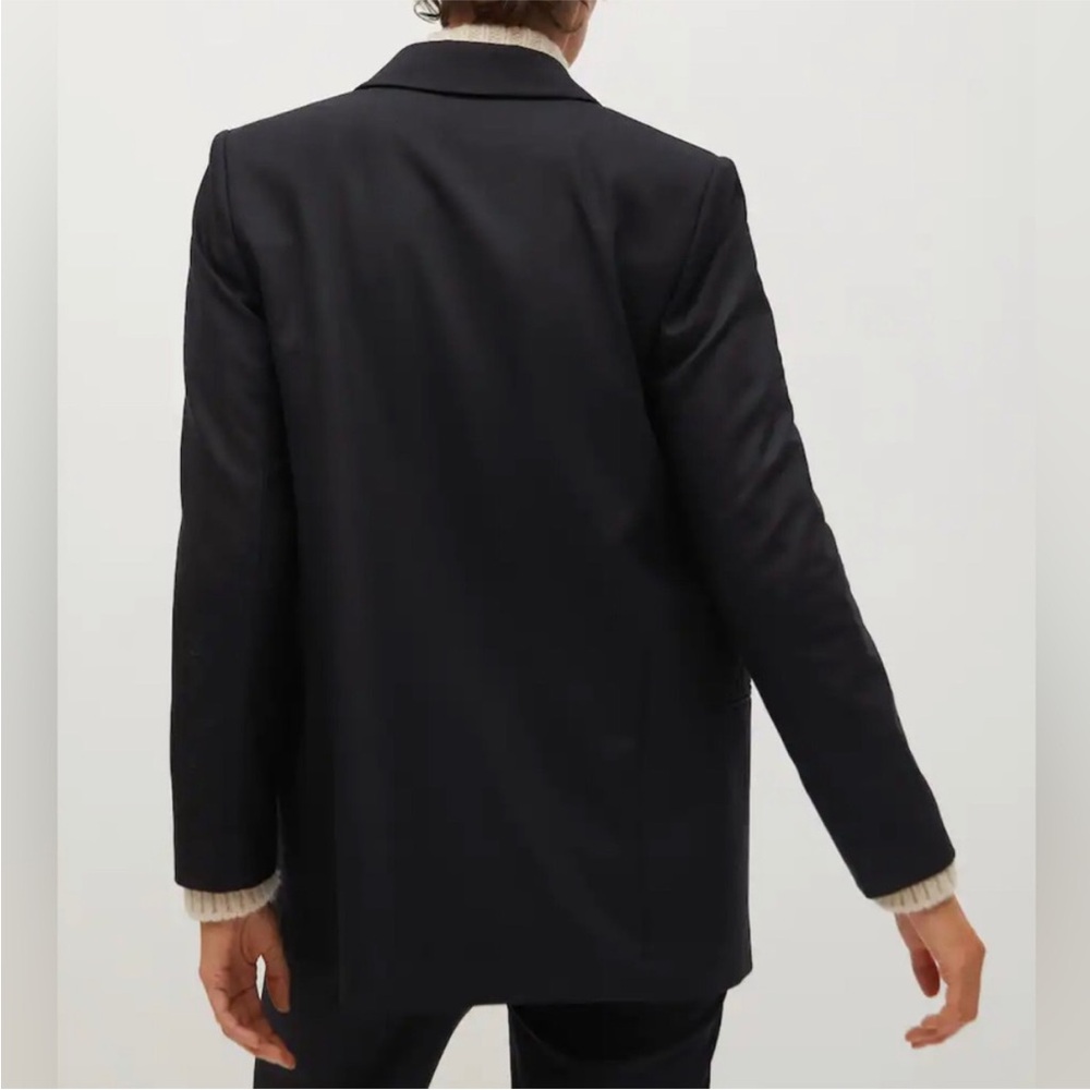 Mango Double-Breasted Structured Blazer - image 4